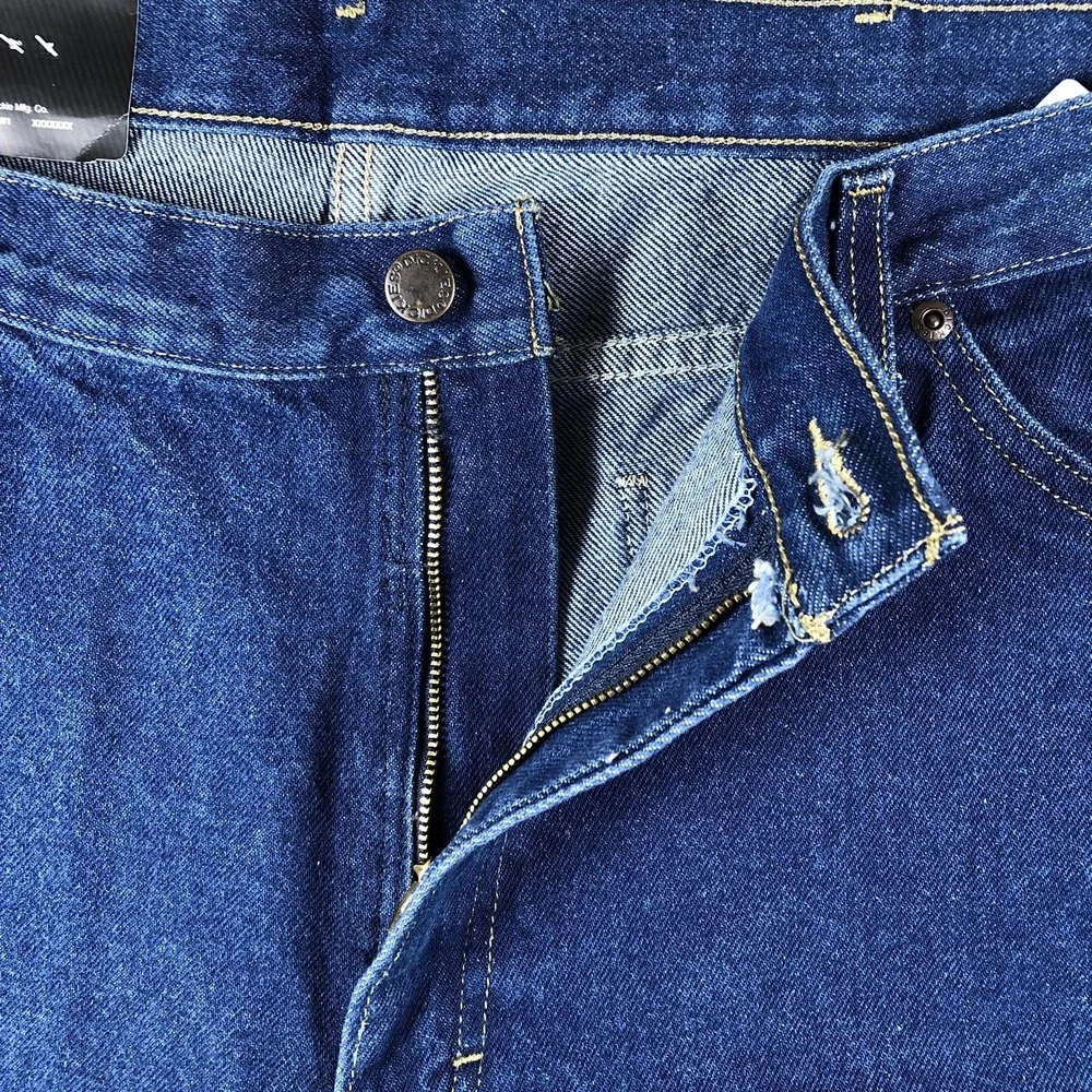 Dickies‎ Jeans Mens 38x30 Blue Regular Fit Straight Denim Medium Wash Workwear